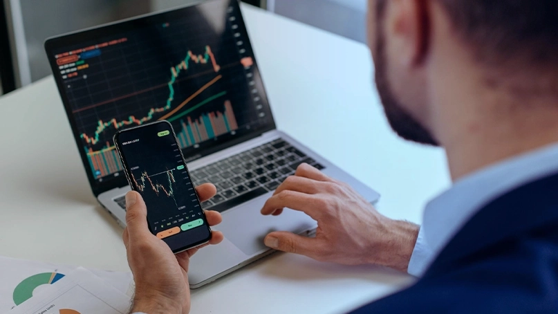 Dashboard di trading IA di Amalixio